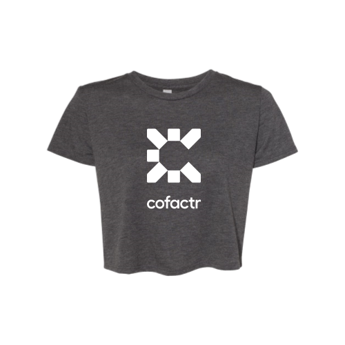Cofactr - Ladies' Flowy Cropped T-Shirt