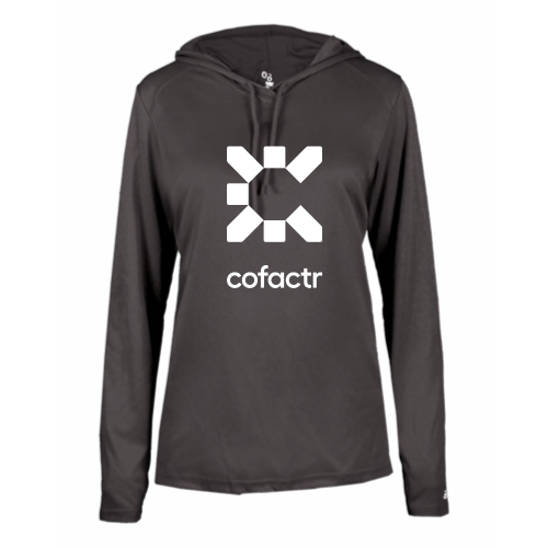 Cofactr - B-Core L/S Women's Hood Tee