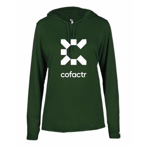 Cofactr - B-Core L/S Women's Hood Tee