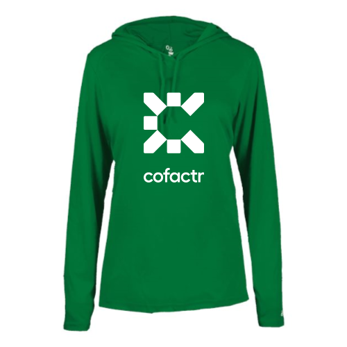 Cofactr - B-Core L/S Women's Hood Tee