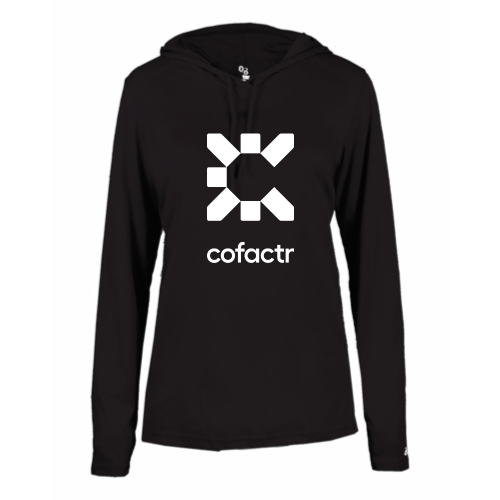 Cofactr - B-Core L/S Women's Hood Tee